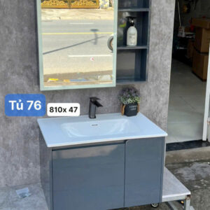 TỦ LABO 76- XÁM BÓNG
