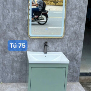 TỦ LABO 75- XANH